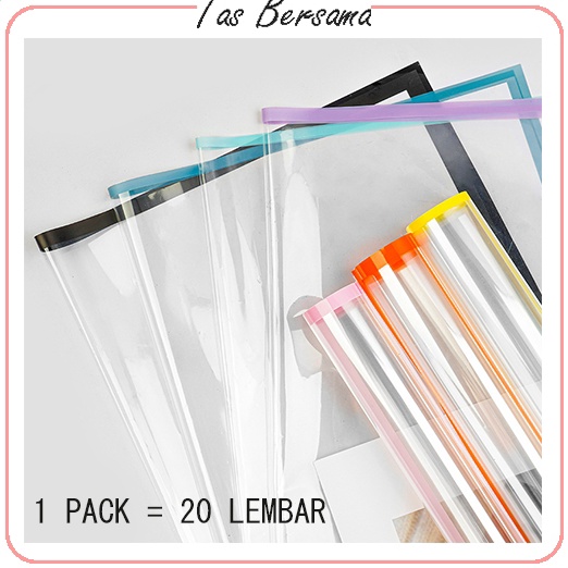 

Best Promotion 1 PACK ISI 2 LEMBAR Kertas Buket Bunga Transparan List Warna Kertas Buket Flower Wrapping Florist Paper KB67