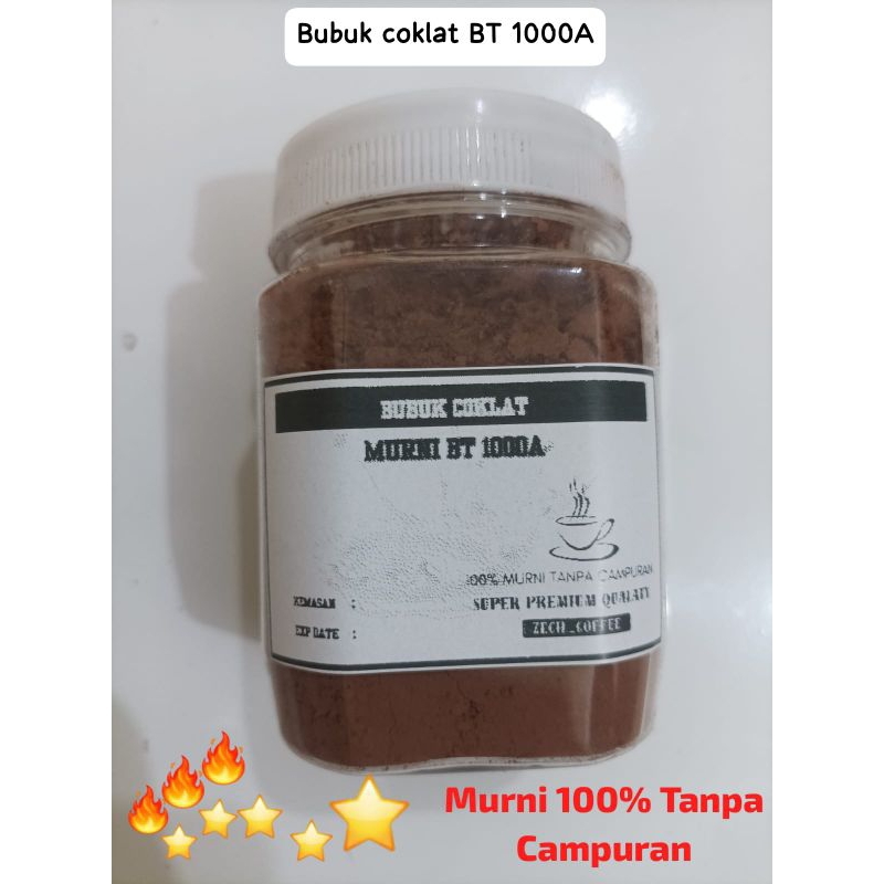 

Bubuk coklat Murni BT 1000A tanpa Campuran 50Gram