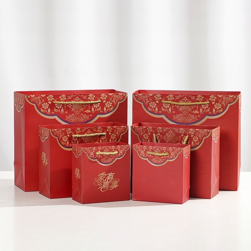 

Paperbag Xi Xi Shi 喜 喜事 家有喜事 Kado Hadia Kantong Kado Hadia Souvernir Pesta Bunga Party