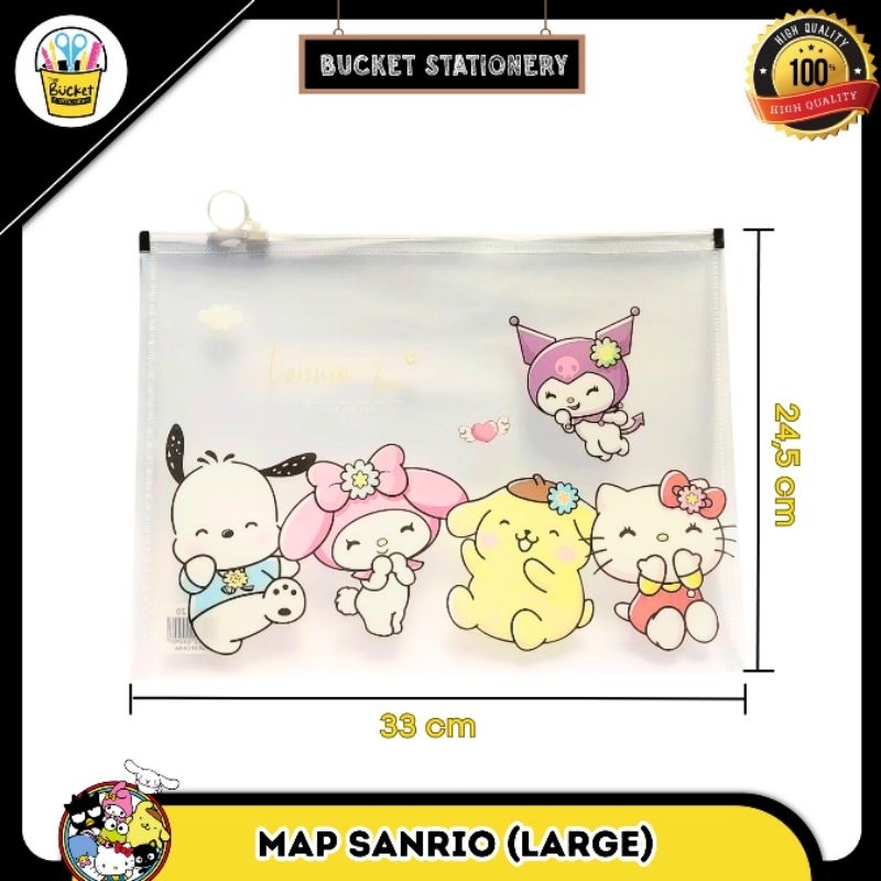 

Map Sanrio Ukuran Large (24,5 x 33 cm)