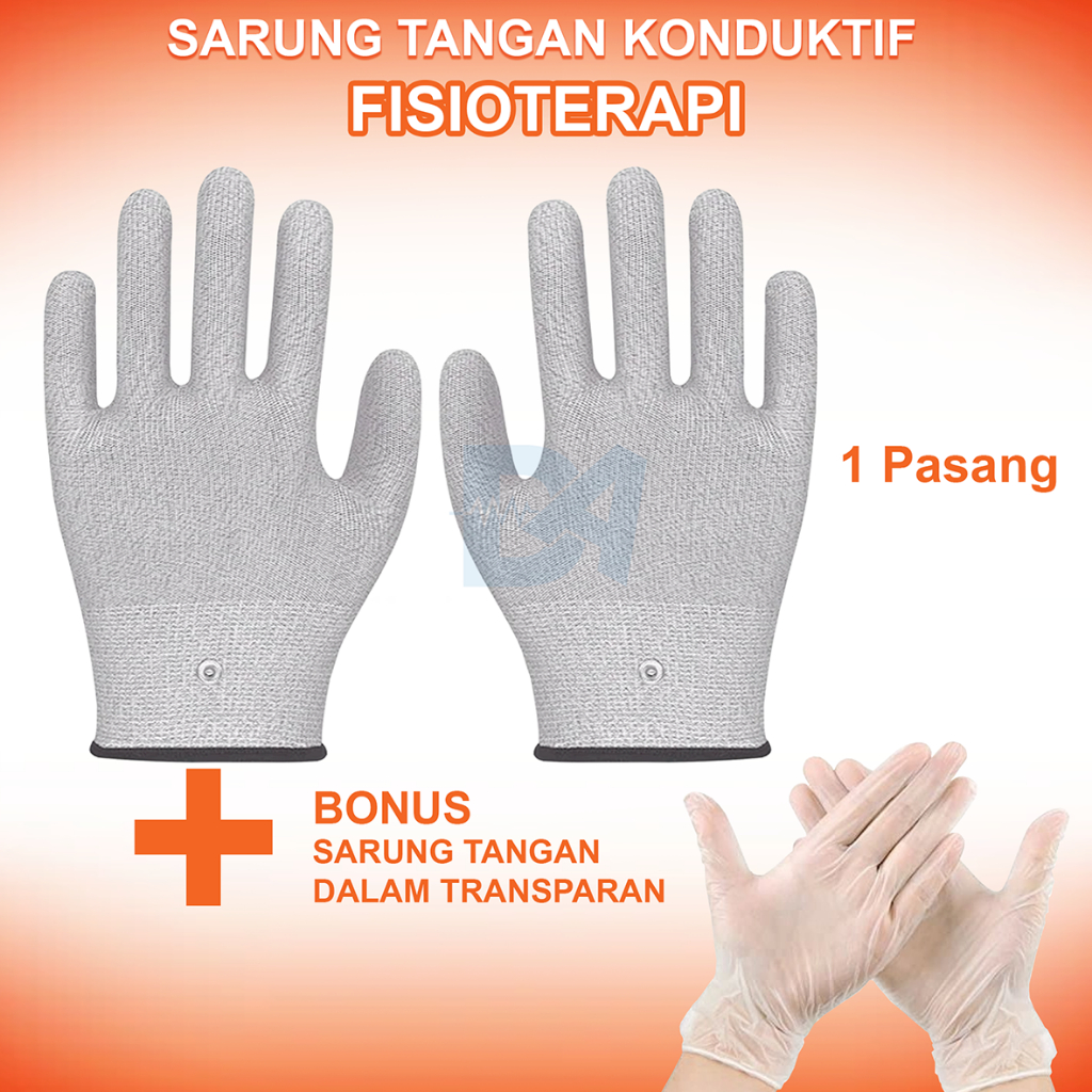 Sarung Tangan Konduktif Fisioterapi Pmd Ems Tens
