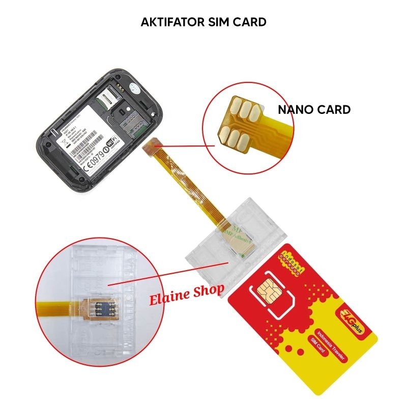 Aktifator Simcard Aktivator Kartu Perdana Alat Aktivator Kartu SIM NANO
