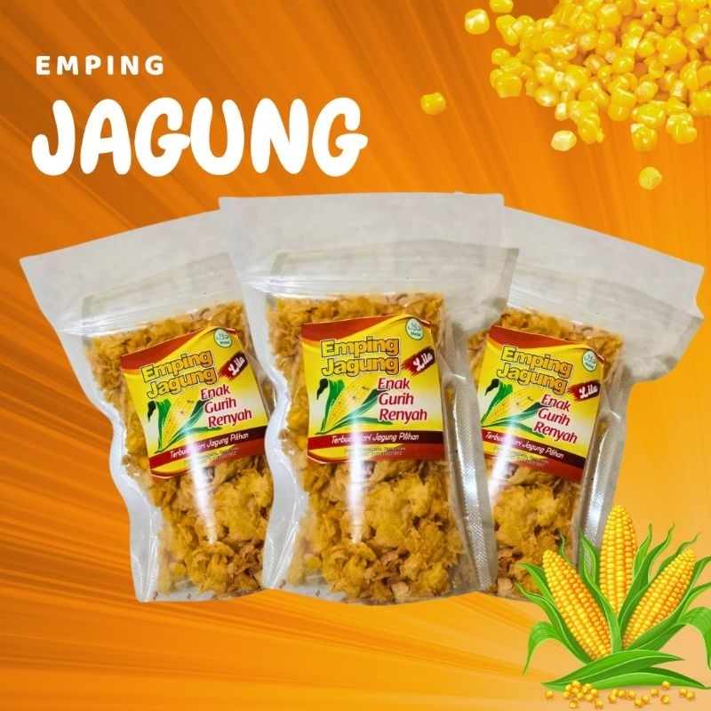 

emping jagung lila / emping jagung enak gurih dan renyah