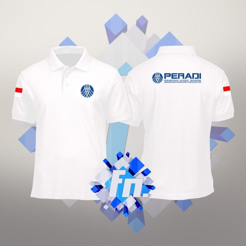 KAOS POLO SHIRT KERAH LENGAN PENDEK ADVOKAT PERADI PERHIMPUNAN ADVOKAT INDONESIA