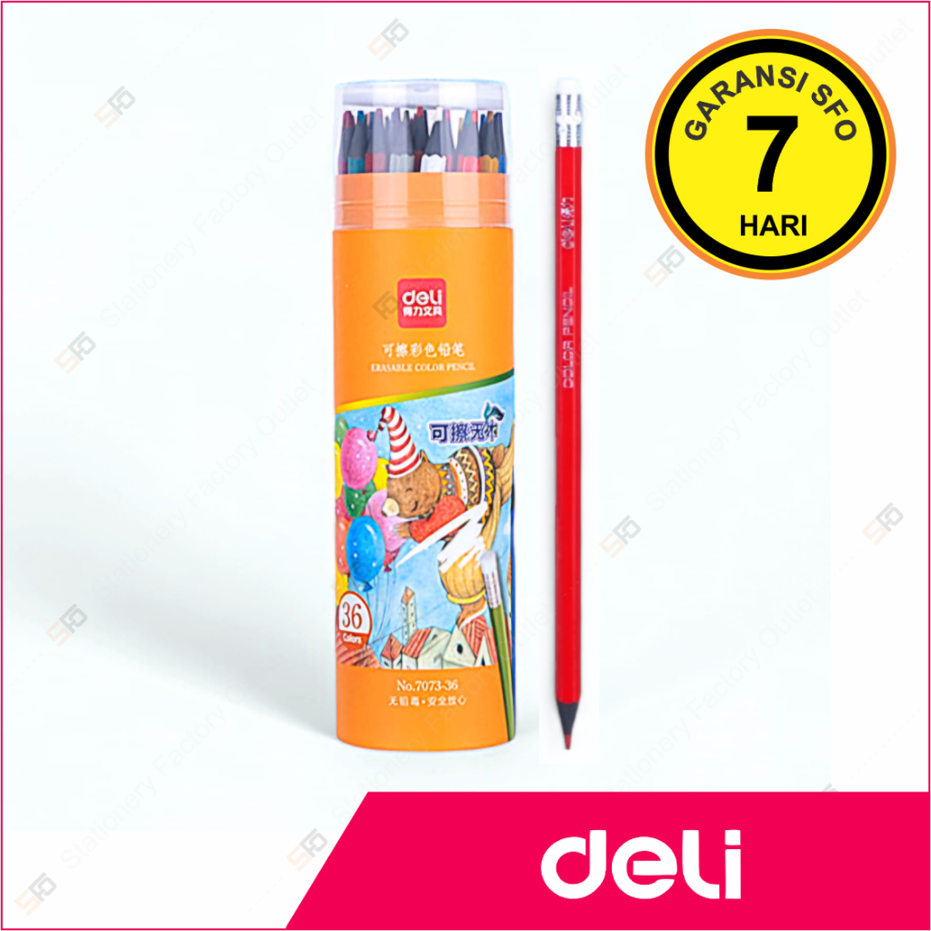 

Pensil Warna Deli Bisa Dihapus isi 36 - 7073-36