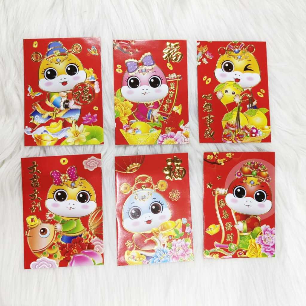 

Angpao Imlek Shio Ular 4021 | Angpau Sincia Ukuran Standar