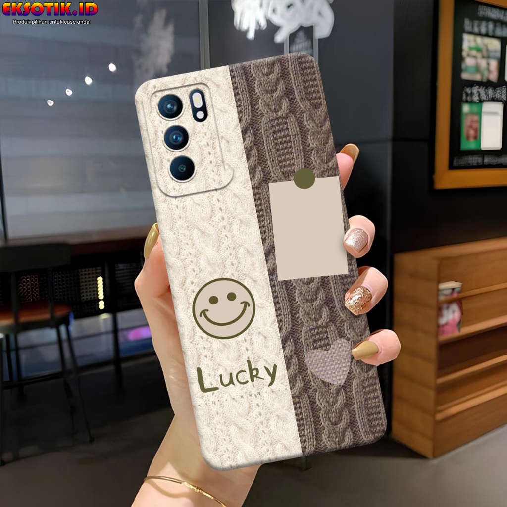 Case Oppo Reno 6 5G - Casing Oppo Reno 6 5G  - Fashion Case - Silikon Oppo Reno 6 5G  - Motif Keren 