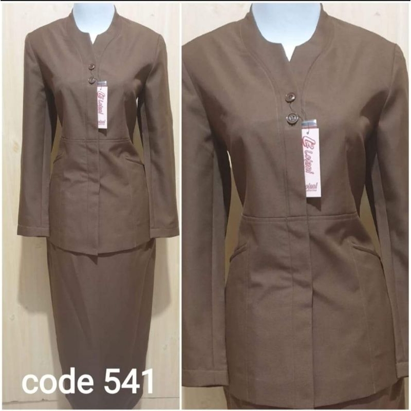 blazer Pemda tua seragam ASN blazer kode 541 lolani