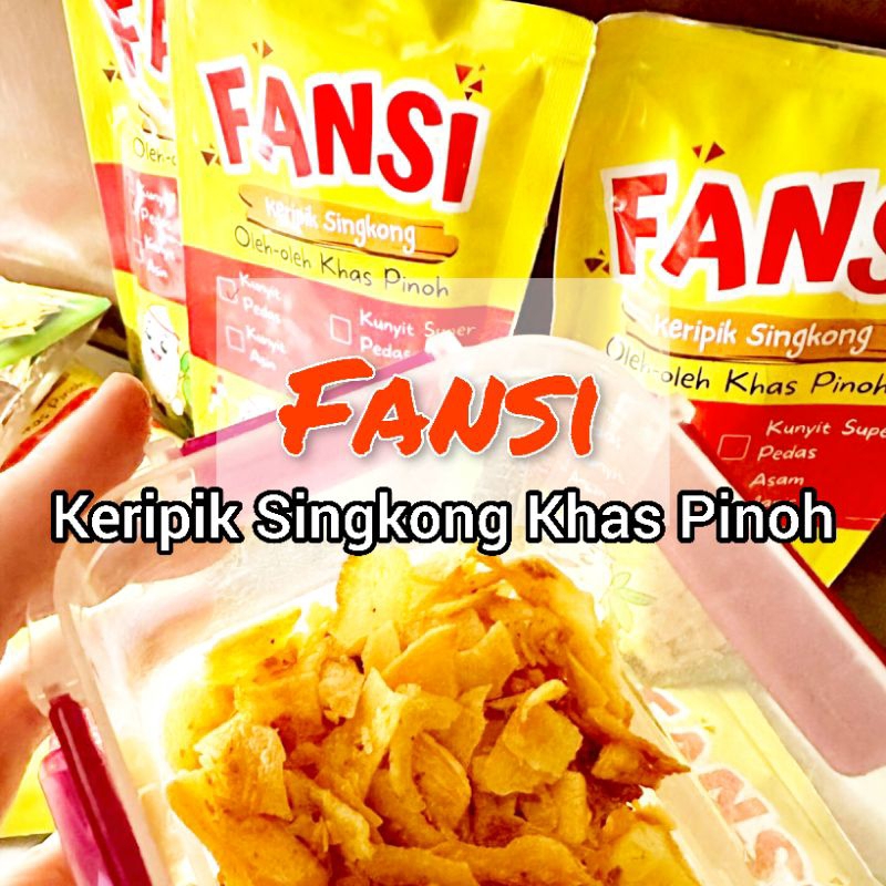 

Keripik Singkong Kunyit Khas Nanga Pinoh Kripik Camilan Enak Gurih Pedas Manis Asin 220 Gram - Fansi Snack