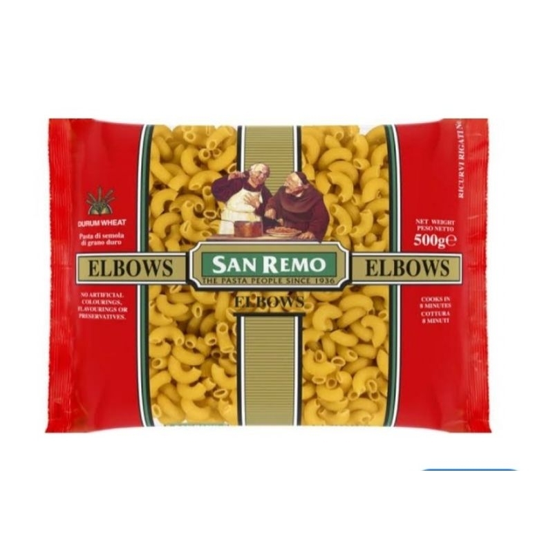 

SAN REMO ELBOWS 500 GRAM