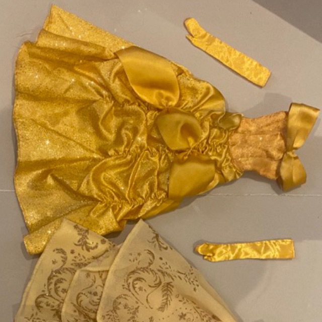 Baju untuk Barbie - Belle Beauty and the Beast