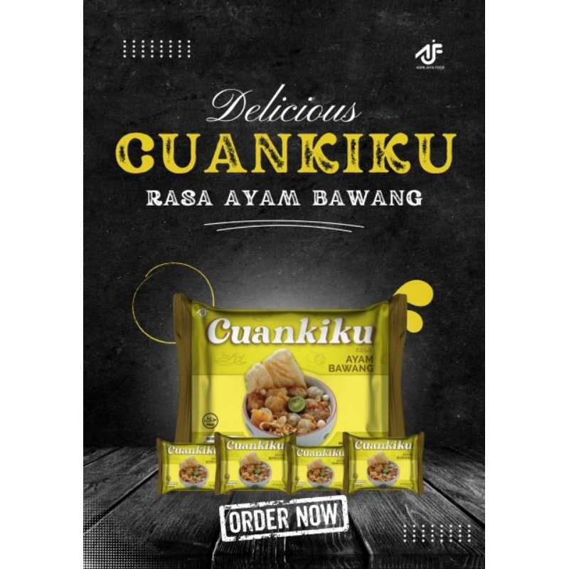 

CUANKIKU(rasa ayam bawang) makanan kemasan viral