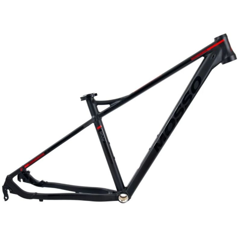 Frame Sepeda Mtb Mosso 929 XC 29er Black Red Size 17 Ban 29 Inch