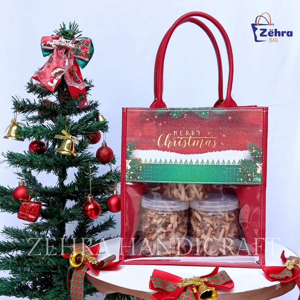 

Tas Souvenir Hampers Natal Kulit Sintetis Kombinasi Mika Termurah yang paling banyak dicari | Tas hampers | Tas Souvenir