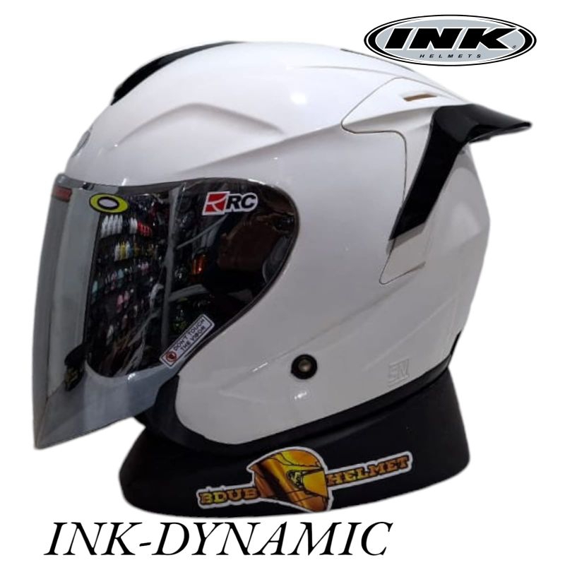 Helm INK dynamic White paket ganteng original INK