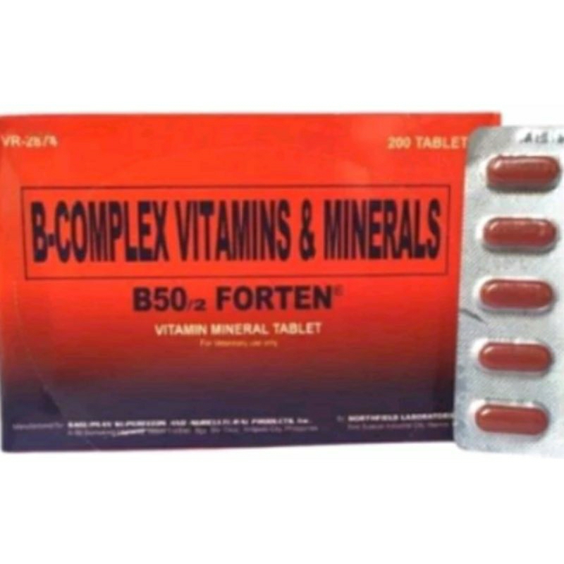 B50 Forten B-Complex Vitamin Minerals Ayam