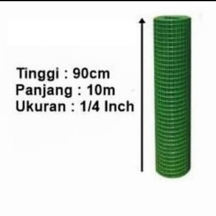 Kawat Loket Hijau / Rang Loket Hijau / Ram Loket - Meteran