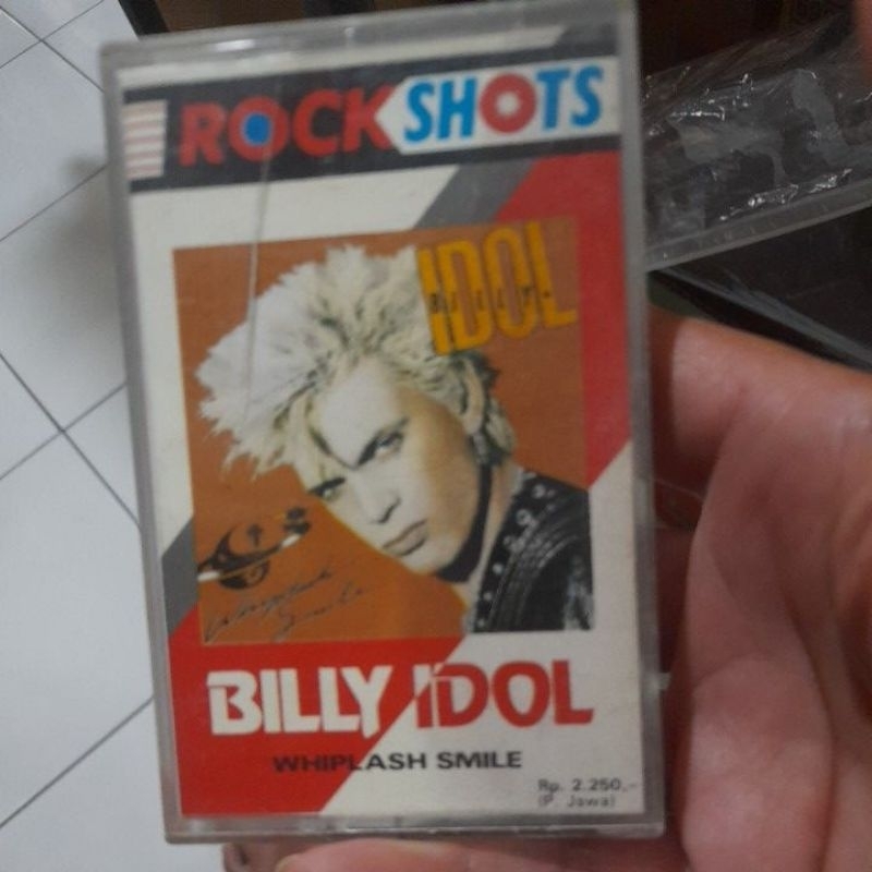kaset pita billy idol whiplash smile (K126)