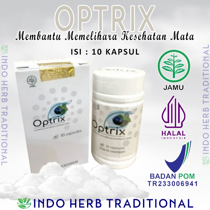 Obat Mata Optrix Original Obat Herbal Asli Memelihara Kesehatan Mata