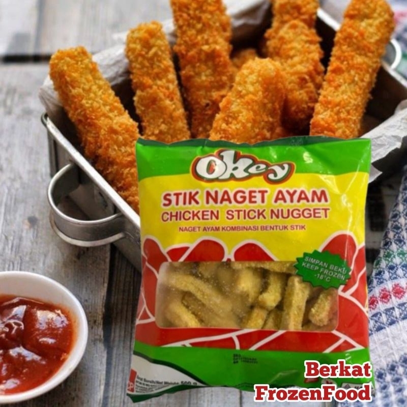 

Okey Chicken Nugget Stick 500 Gr