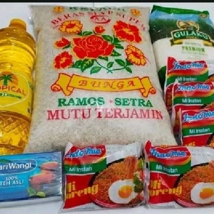 

Paket Sembako Murah Beras Super Cap Bunga 5 Kg