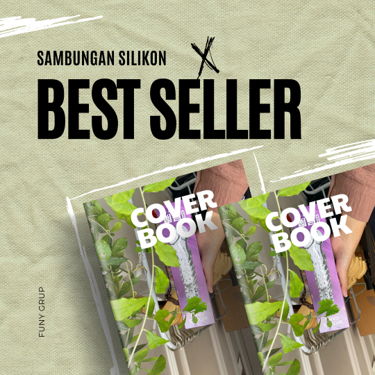 

stiletheone- sampul buku sambungan best seller bahan silikon