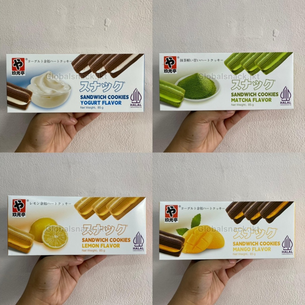 

JGT PAVILLION SANDWICH COOKIES LEMON / MATCHA / YOGURT /