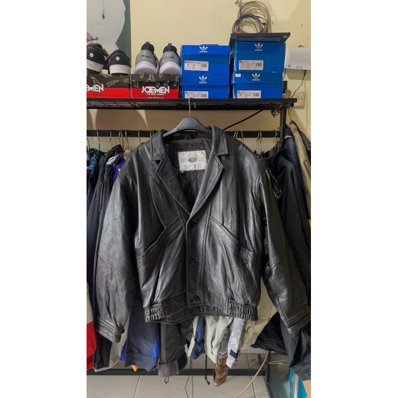jaket kulit vintage