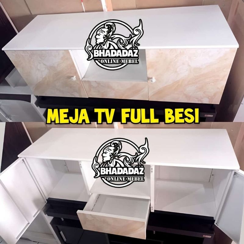 Meja TV Bahan FULL BESI Awet