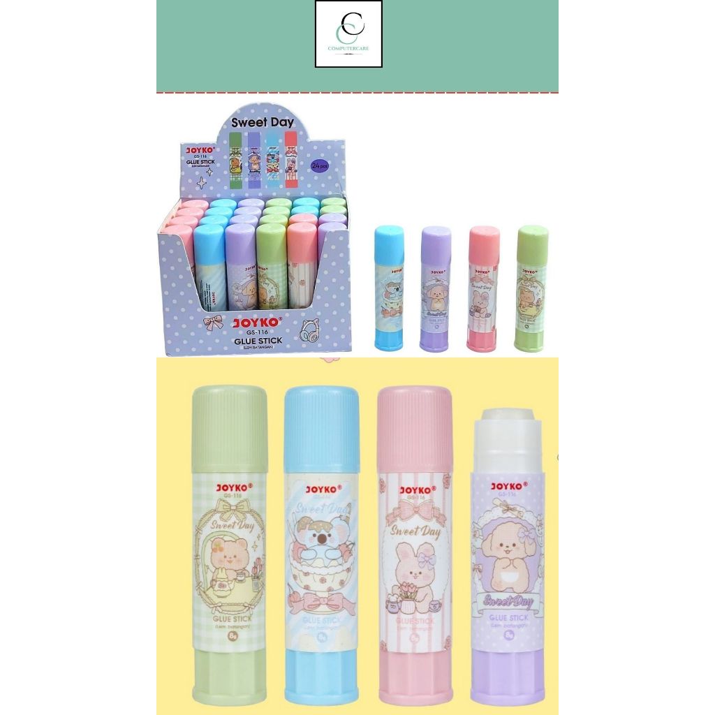 

Glue Stick Pen Lem Stik Batangan Pen Gs-116 Gs116 8gr Joyko 1 pcs