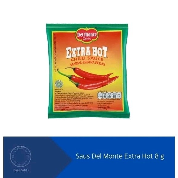 

Saos Del Monte Extra Hot Sachet 8 g