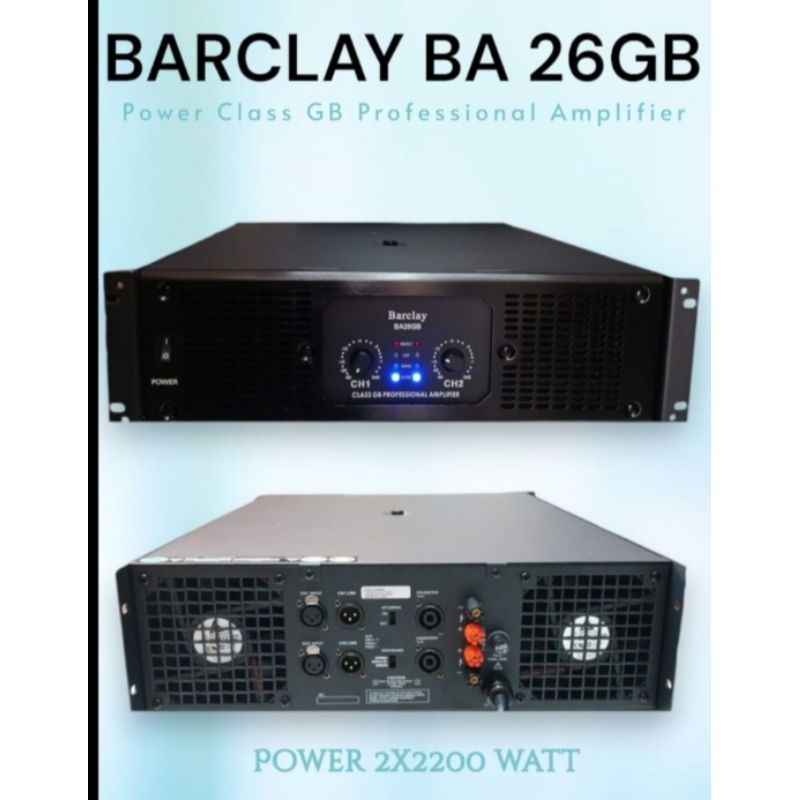 POWER Huper BARCLAY BA 26GB Original garansi