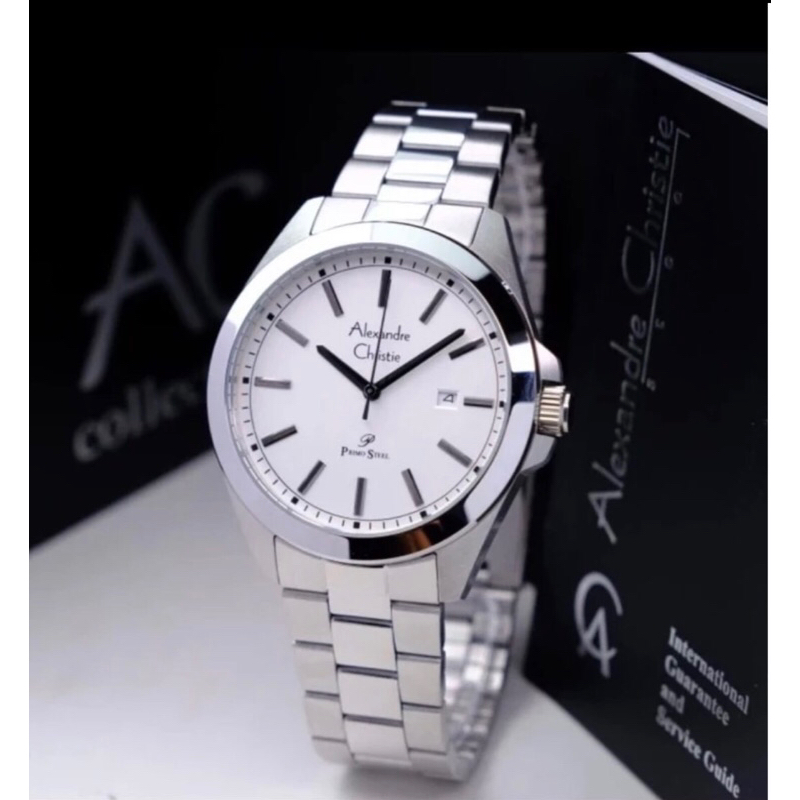 JAM TANGAN PRIA ALEXANDRE CHRISTIE 1015MD / AC 1015MD / AC 1015 primo steel [ORIGINAL]