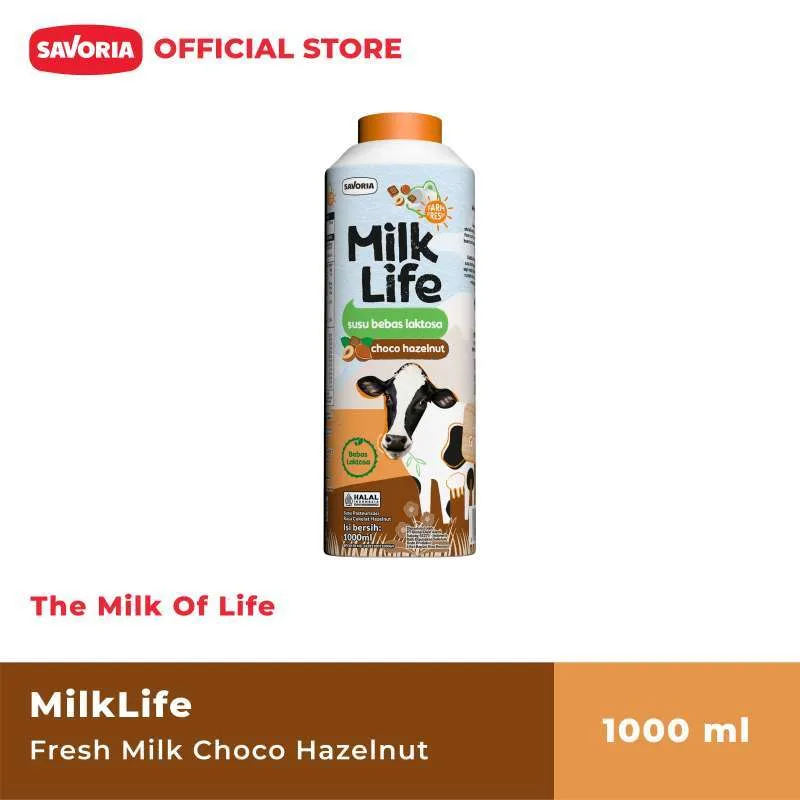 

milk life fresh milk choco hanzelnut 1000ml