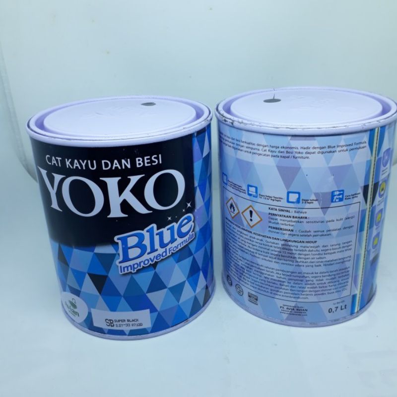 CAT KAYU & BESI 1LTR MERK YOKO