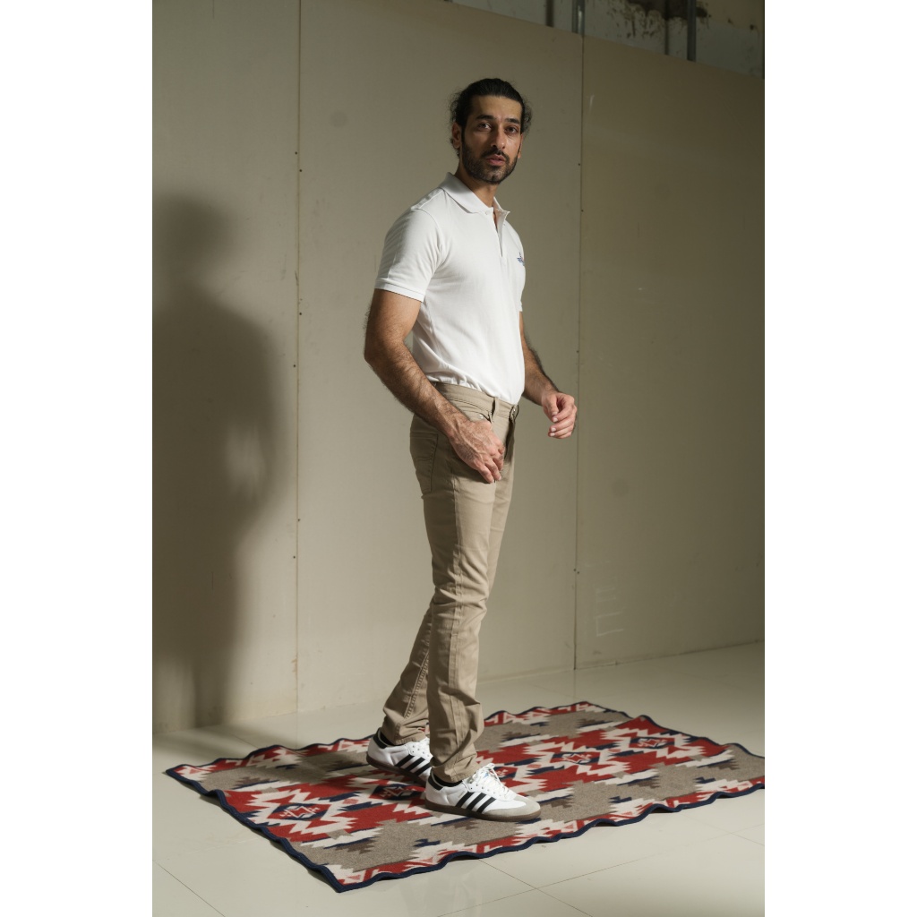 Lea Basic Original Slim Silver Label Khaki Twill Stretch - 603.67.01.14 Slim Fit