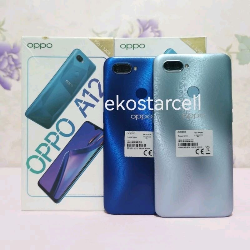 OPPO A12 3/32GB SECOND RESMI ORIGINAL