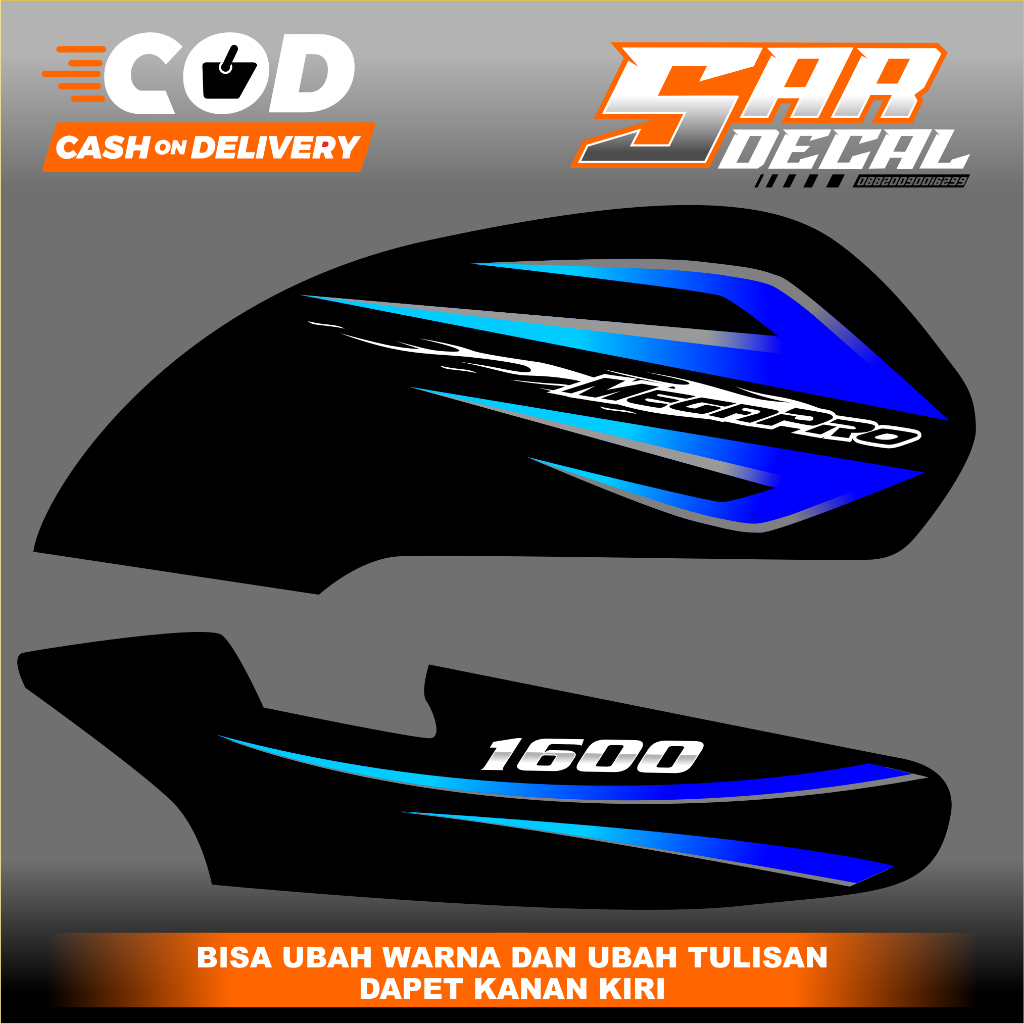 striping megapro hiu custom variasi