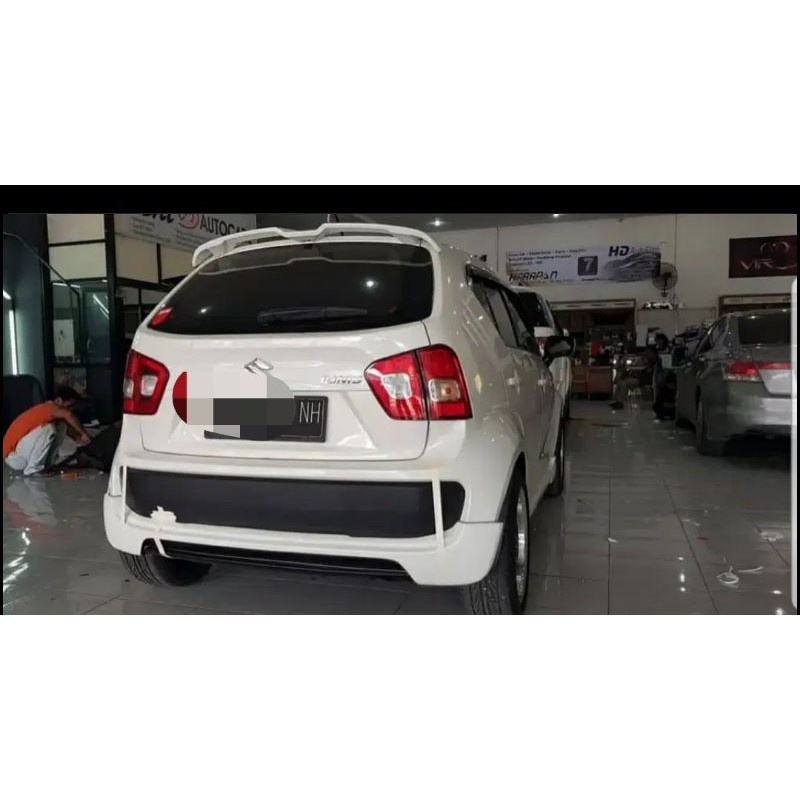 bodykit suzuki ignis sport bagian belakang saja bahan grt indonesia sl39
