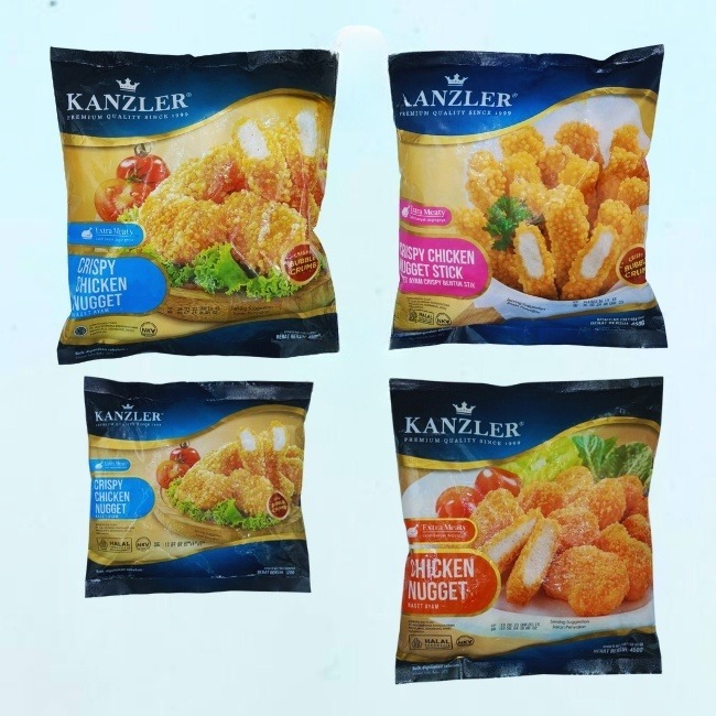 

Kanzler Crispy Chicken Nugget / Original Chicken Nugget 450gr/ Mini 120gr / Stikie Crispy