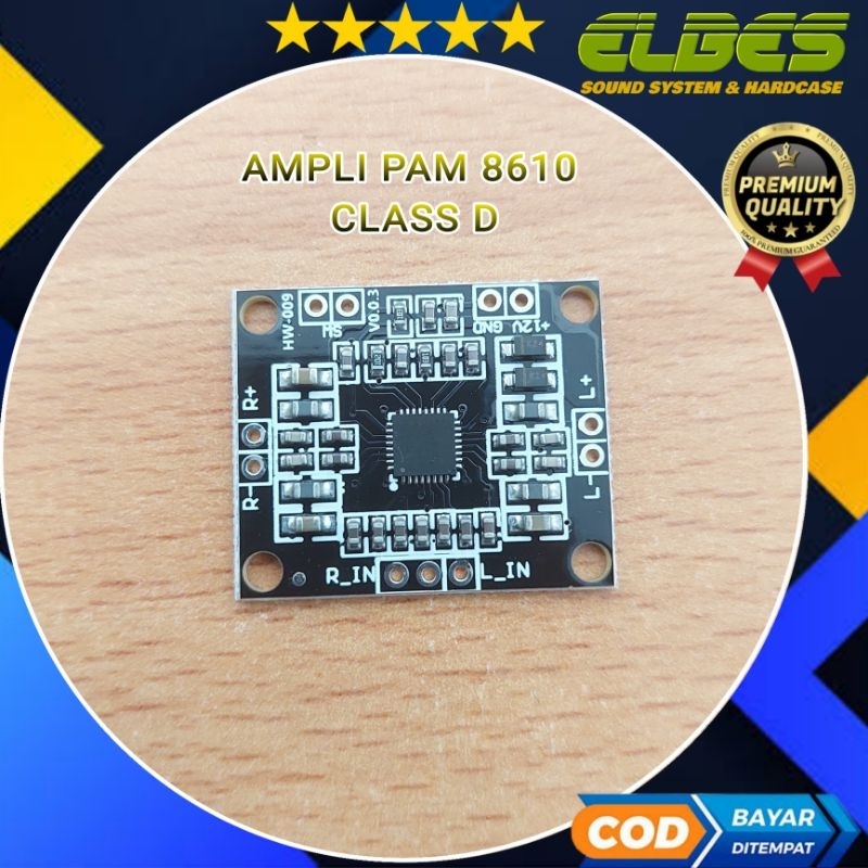 KIT AMPLI PAM 8610 CLASS D