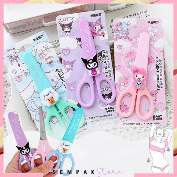 

SS Gunting Motif Karakter Lucu Alat Tulis Anak Sekolah Kartun Diy Kertas Tangan Kantor ATK Scissors Mini