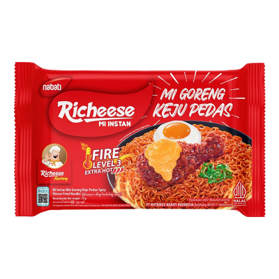 

NABATI RICHEESE MI GORENG ISTAN 75 GRAM/MI DENGAN KEMASAN BARU/MIE ENAK DENGAN TEPUNG PILIHAN