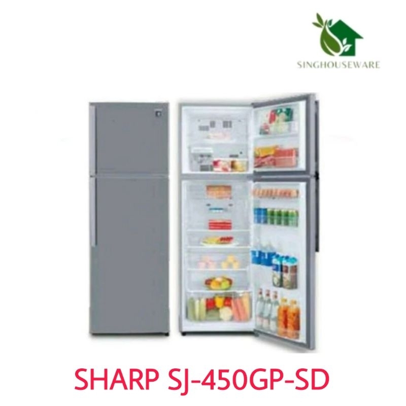 Sharp Kulkas 2 Pintu SJ-450GP-SD