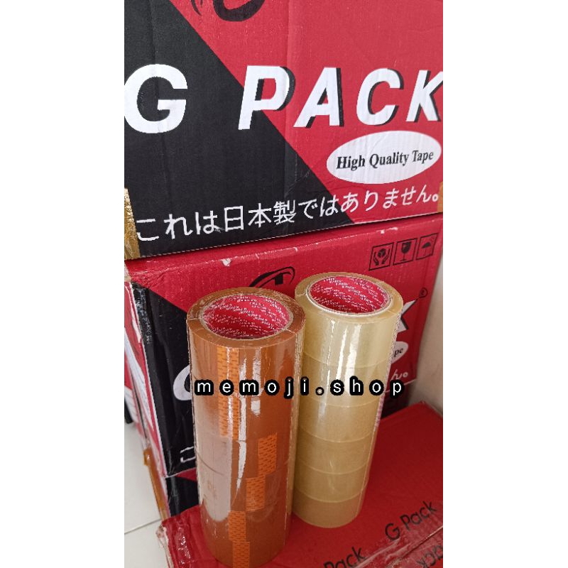 

Lakban OPP G.Pack 48mmx90yard (1pc)
