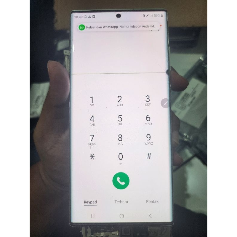 LCD SAMSUNG S23ULTRA MINUS RETAK LAYAK PAKAI