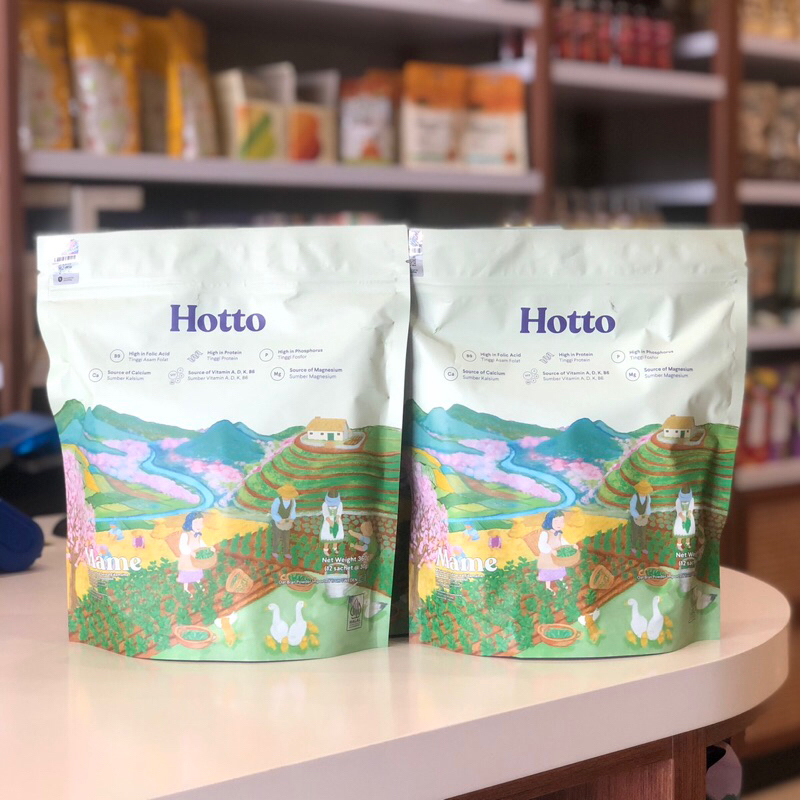 

Hotto Mame Edamame 12 Sachet Hotto Purto Multigrain Oat 1 Pouch 12 sachet Halal BPOM