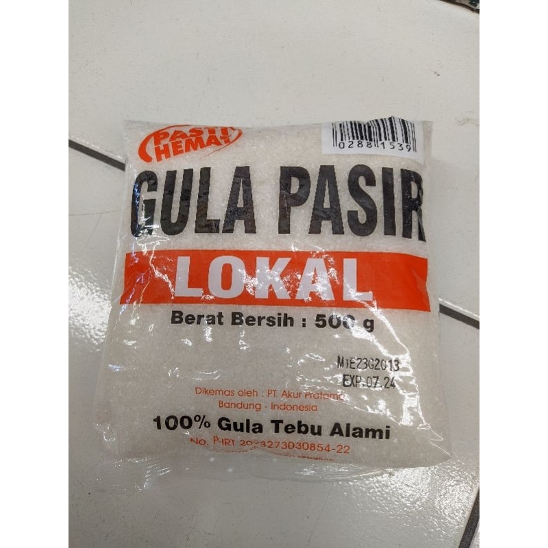 

GULA PASIR 500GR