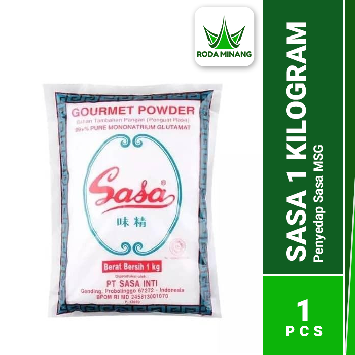 

Sasa Micin 1 Kg Penyedap Rasa MSG Gourmet Powder Kilogram