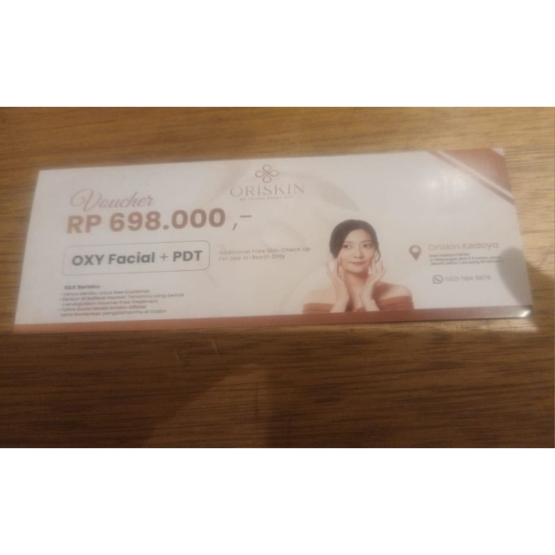 Voucher Oriskin Treatment